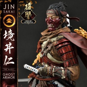 Jin Sakai The Ghost Vow of Vengeance Ghost Armor Ghost of Tsushima 1/4 Statue by Prime 1 Studio